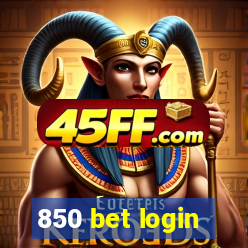 850 bet login